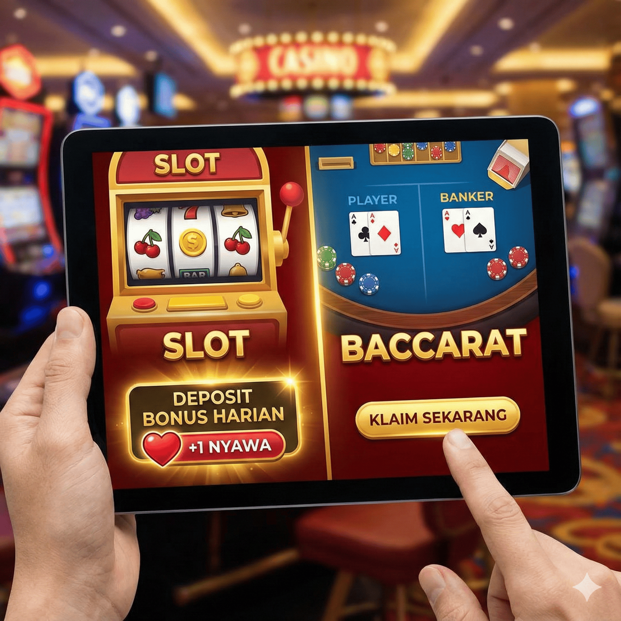 Deposit Bonus Harian: Strategi Menambah "Nyawa" Bermain Slot dan Baccarat Setiap Hari