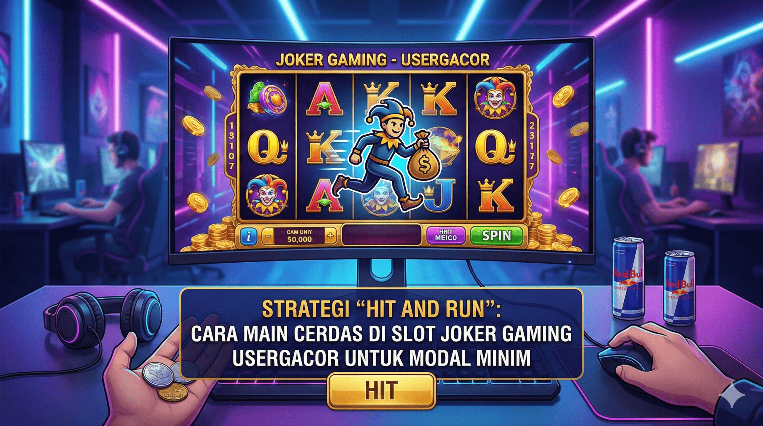 Strategi "Hit and Run": Cara Main Cerdas di Slot Joker Gaming Usergacor untuk Modal Minim