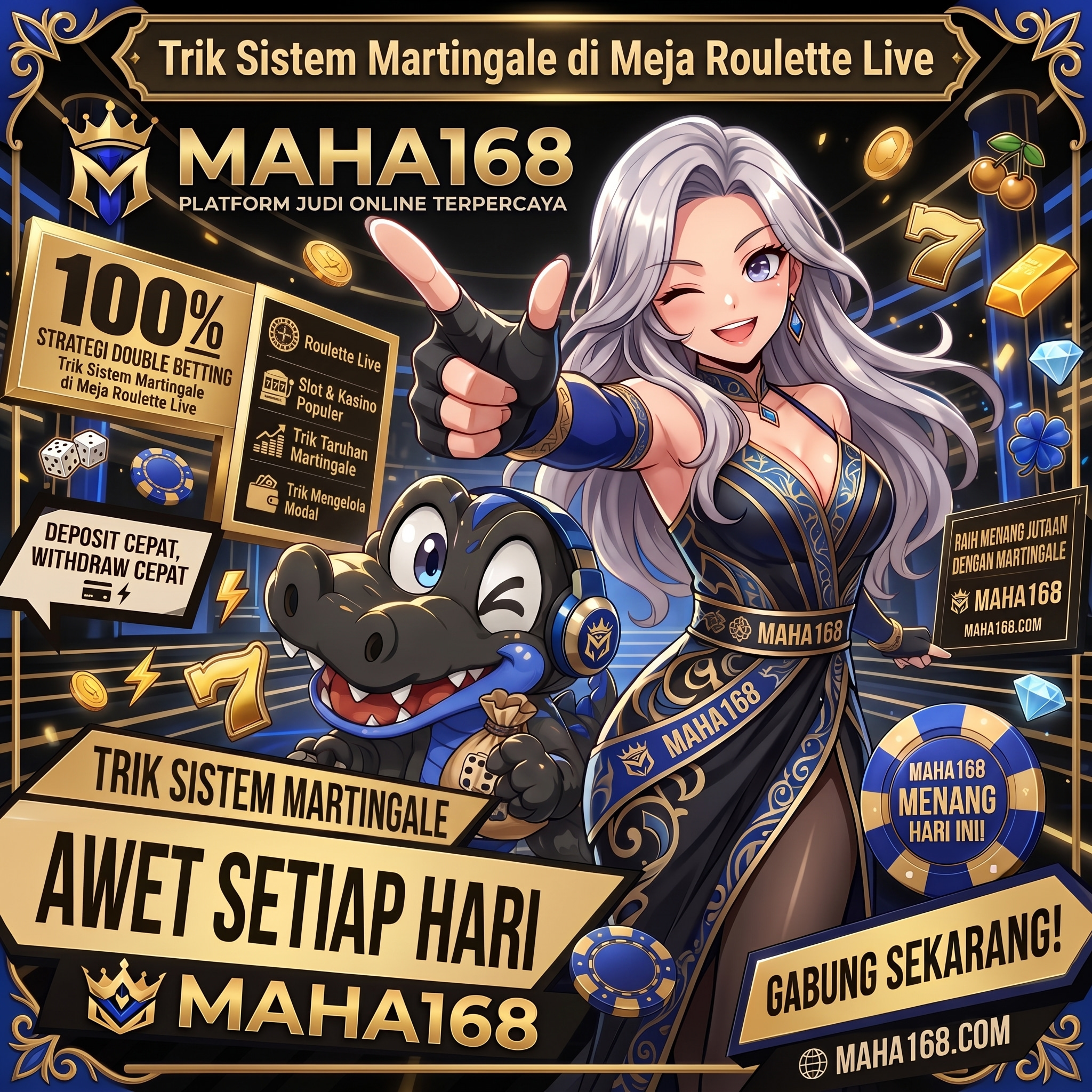 Sistem Martingale di Meja Roulette Live: Analisis & Risiko